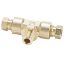 Picture of 172HD-6-6 - Brass flareless tube fitting, Hi-Duty