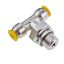 Picture of 172PLP-4M-2G - Push-to-Connect Nickel Plated Instant Fittings - Prestolok PLP Metal