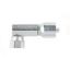 Picture of 1B443-8-8 - Crimp Style Hydraulic Hose Fitting - 43 Series Fittings