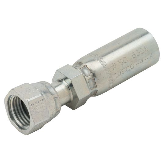Picture of 1JSCG-6-6 - Permanent Crimp Fittings - CG Series Fittings
