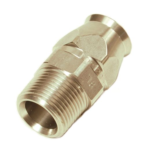 Picture of 20190-2-4C - Field Attachable Fittings for PTFE Hose - 90 Series