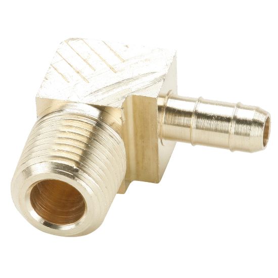 Picture of 229-4-4 - Brass Pneumatic Hose Barbs for Tubing, Dubl-Barb