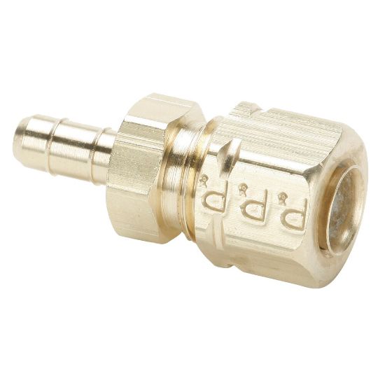 Picture of 22CA-4-4 - Brass Pneumatic Hose Barbs for Tubing, Dubl-Barb