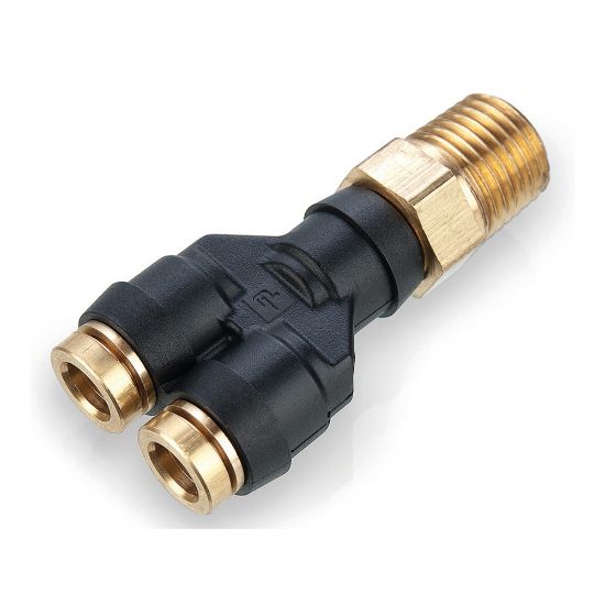 Picture of 368PTC-4-2 - Air Brake D.O.T. composite & brass push-to-connect fittings - PTC & PTCR