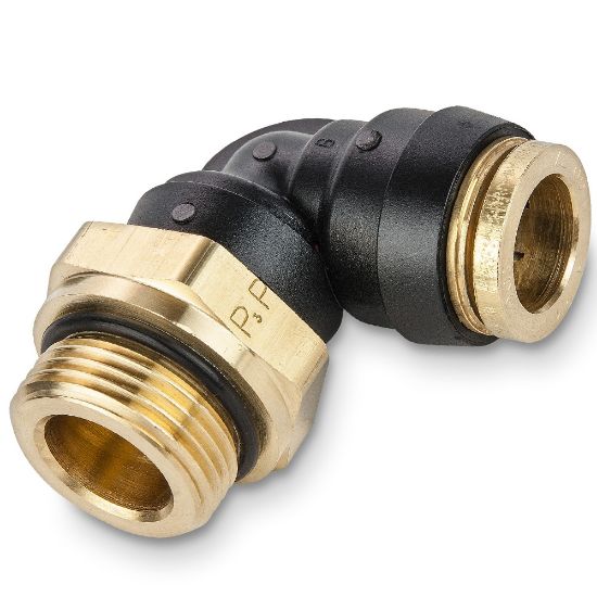 Picture of 369PTCR-4-MA12 - Air Brake D.O.T. composite & brass push-to-connect fittings - PTC & PTCR