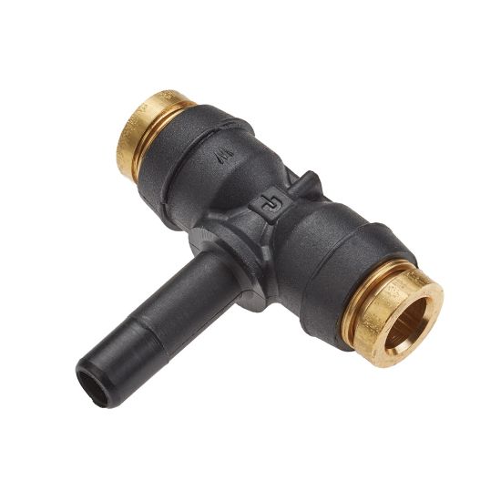 Picture of 372PTCSP-4-4 - Air Brake D.O.T. composite & brass push-to-connect fittings - PTC & PTCR