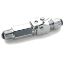 Picture of 398P-4-4 - Chrome plated brass couplers for thermoplastic and soft metal tubing, Poly-tite