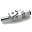 Picture of 393P-6-6 - Chrome plated brass couplers for thermoplastic and soft metal tubing, Poly-tite