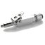 Picture of 393PD-4-4 - Chrome plated brass couplers for thermoplastic and soft metal tubing, Poly-tite