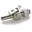 Picture of 393PSS-4-4 - Chrome plated brass couplers for thermoplastic and soft metal tubing, Poly-tite