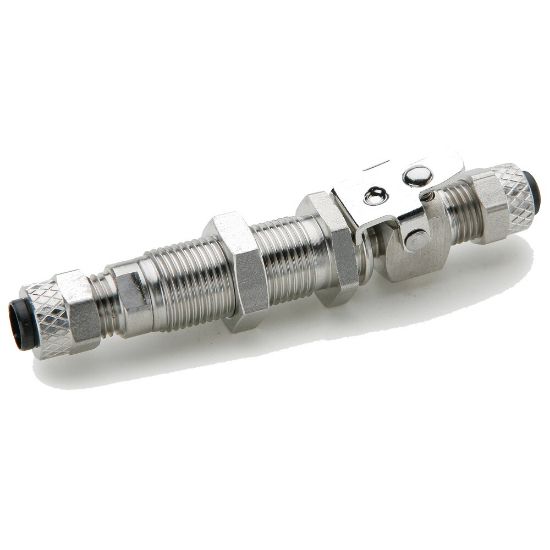 Picture of 394PSS-4-4 - Chrome plated brass couplers for thermoplastic and soft metal tubing, Poly-tite
