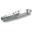 Picture of 398PD-6-4 - Chrome plated brass couplers for thermoplastic and soft metal tubing, Poly-tite