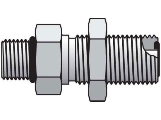 Picture of 6 WF5L-S - Seal-Lok ORFS Straight WF5OLO
