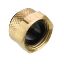 Picture of 61P-6 - Brass Compression Fittings for Thermoplastic and Soft Metal Tubing - Poly-Tite.
