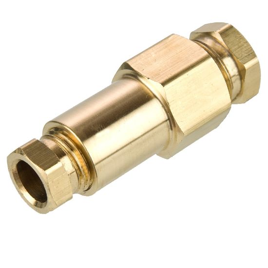 Picture of 62HD-6-4 - Brass flareless tube fitting, Hi-Duty