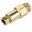 Picture of 62HD-6-4 - Brass flareless tube fitting, Hi-Duty