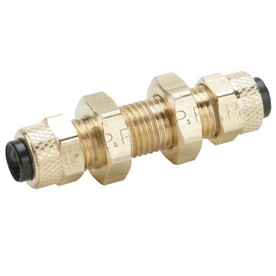 Picture of 62PBH-5 - Brass Compression Fittings for Thermoplastic and Soft Metal Tubing - Poly-Tite.