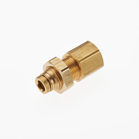 Picture of 66PTCBH-8-8 - Air Brake D.O.T. composite & brass push-to-connect fittings - PTC & PTCR
