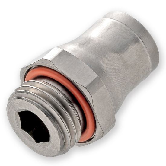 Picture of 68PLS-12M-6G - Push-to-Connect Pneumatic Stainless Steel Fittings - Prestolok PLS