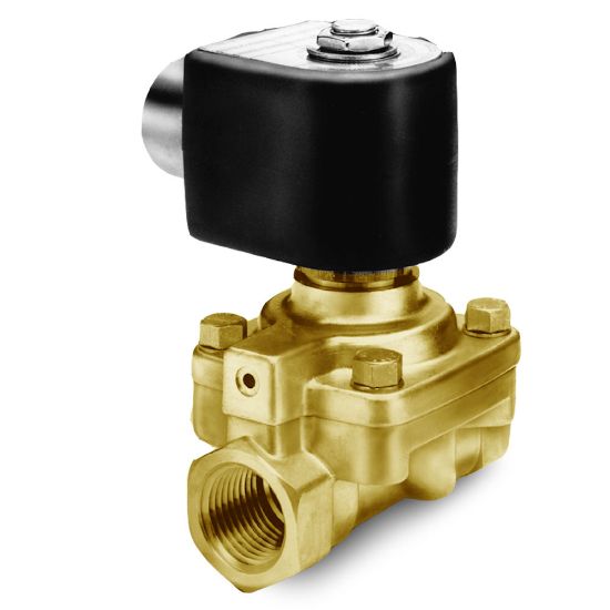 Picture of 7321GBN99N00N0C111C2 - Parker 2-Way Normally Closed, 2" NPT General Purpose Solenoid Valves