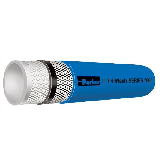 Picture of 7680-12-BLU-BX - PUREWash Hose Series 7680