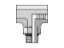 Picture of 8 G5G5JA-S - Pipe & Port Tee G5G5JAO