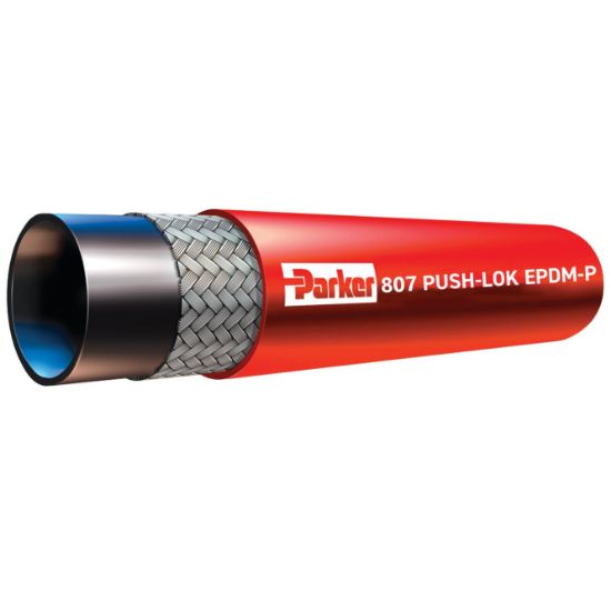 Picture of 807-4-RED-RL - Push-Lok EPDM-P Hose 100-150 PSI – 807 Hose