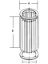 Picture of 906451 - ParFit™ Interchange and Parker Replacement Element