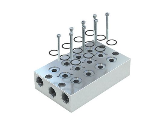 Picture of 9121594812XN - Viking Lite Viking Lite Series P2LBZ 4-way Bar Manifold
