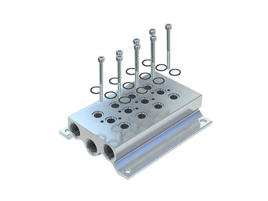 Picture of 9121658077N - Viking Lite Viking Lite Series P2LAZ 4-way Bar Manifold