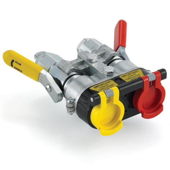 Picture of 9500-16 - Agricultural Tractor Clamp Kits with Pioneer Lever Actuated Quick Couplers and Dust Cover Housing - 9500 Series Clamp Kits