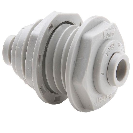 Picture of A5BU5-MG - Push-to-Connect all plastic FDA compliant fitting, Parker TrueSeal