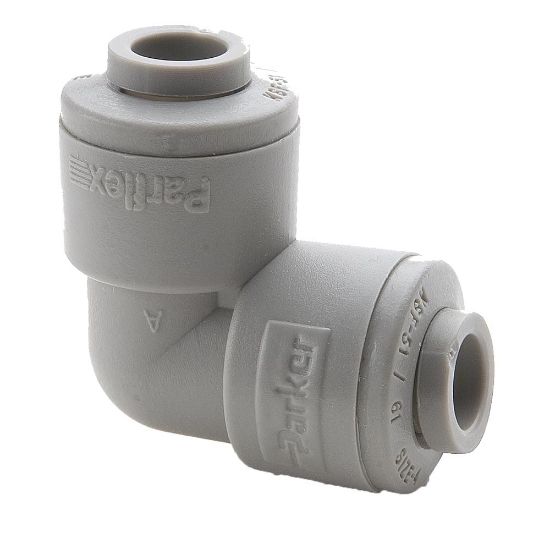Picture of A8EU6-MG - Push-to-Connect all plastic FDA compliant fitting, Parker TrueSeal