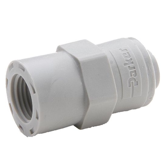 Picture of A6FA7-MG - Push-to-Connect all plastic FDA compliant fitting, Parker TrueSeal