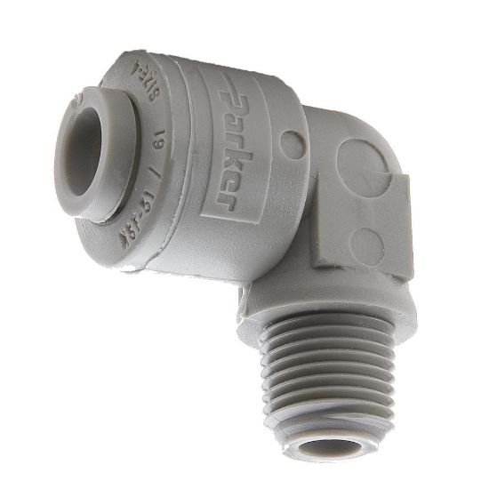 Picture of A6ME6-MG - Push-to-Connect all plastic FDA compliant fitting, Parker TrueSeal