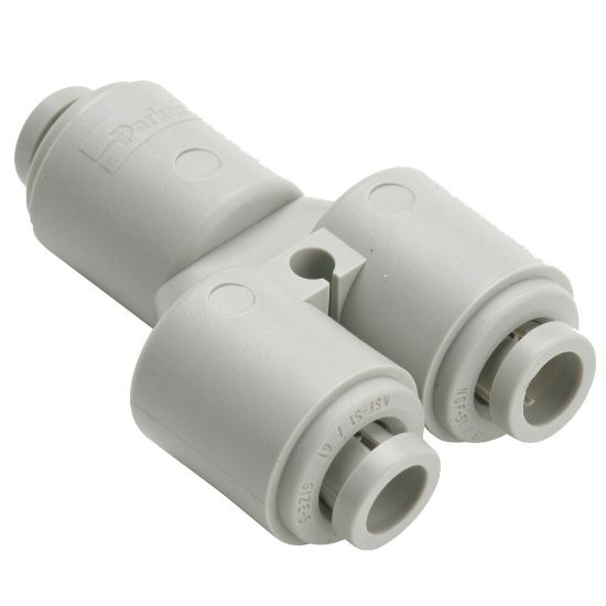 Picture of A6WY4-MG - Push-to-Connect all plastic FDA compliant fitting, Parker TrueSeal