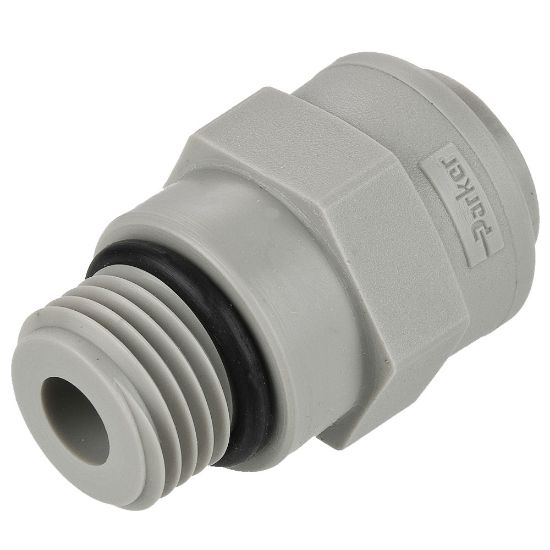 Picture of A6ST9-MG - Push-to-Connect all plastic FDA compliant fitting, Parker TrueSeal