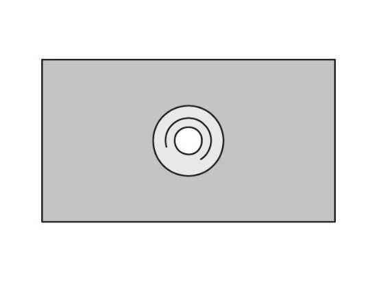 Picture of APB5X - Metric Standard Twin Series APB Weld Plate