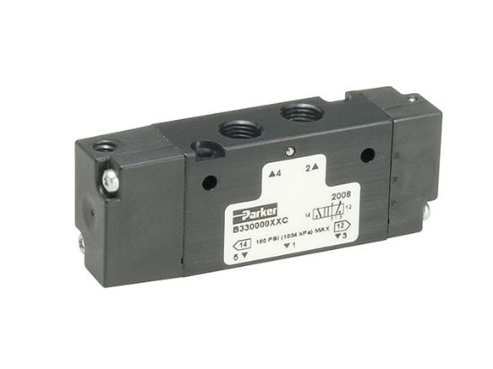 Picture of B783000XXA - B Series Double Air Piloted 4-way 3-position Valve