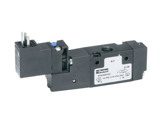 Picture of B3G0BB553C - B Series Single Solenoid 3-way 2-position Valve