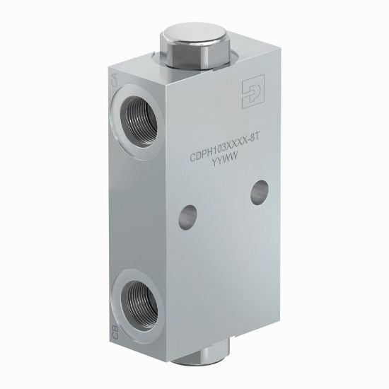 Picture of CDPH103P50-8T - Pilot Piston Style Dual Pilot Operated Check Valves