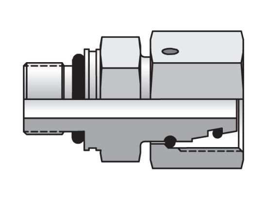 Picture of EGEO06LMCF - EO/EO-2 Straight Swivel, Swivel Connector - EGEO