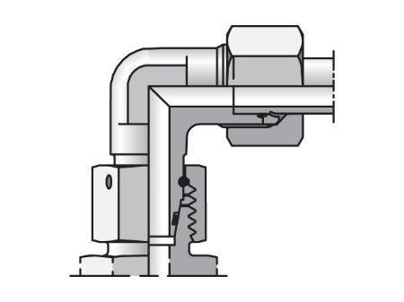 Picture for category EO/EO-2 90° Elbow, Swivel Nut - EW