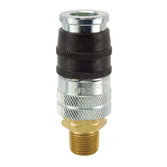 Picture of EZ-501-8MP - Industrial Interchange, Safety Quick Connect Air Couplers, ISO 4414 - E-z-mate Series