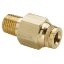 Picture of F2PMTB10-1/4 - Brass Prestomatic Push to Connect DOT Fittings