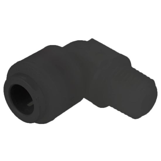 Picture of FB6ME6-HBLK - Push-to-Connect all plastic FDA compliant fitting, Parker TrueSeal