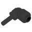 Picture of FB4TEU6-HBLK - Push-to-Connect all plastic FDA compliant fitting, Parker TrueSeal