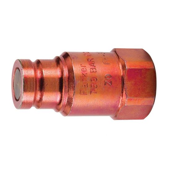 Picture of FH-372-6FP - High Pressure, HTMA, Non-Spill, Flat Face Quick Couplings with Sleeve Lock - FH Series