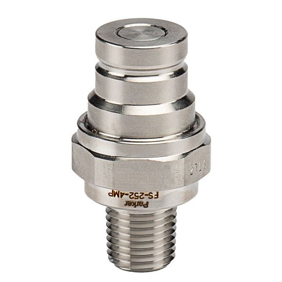 Picture of FS-252-4MP - Flat Face, Chemical Compatible Quick Couplings - FS Series