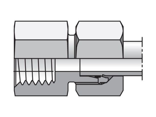 Picture of GAI08SMCF - EO/EO-2 Straight, Female Connector - GAI-M